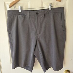 7 Diamonds Momentum Shorts 36 Charcoal Gray